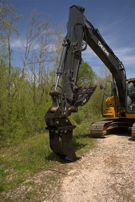 kubota grubbing hoe attachment for skid steer|excavator tree grubber attachments.